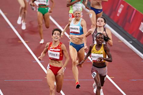 Sara Kuivisto tehtaili viime kesänä Tokion olympialaisissa peräti neljä Suomen ennätystä. 