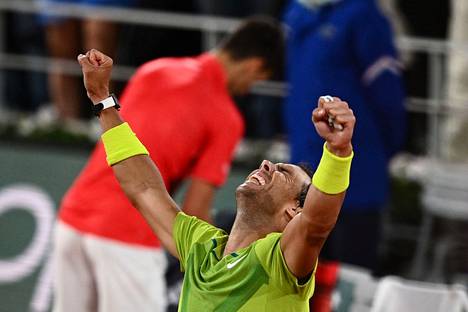Rafael Nadal voitti Novak Djokovicin Ranskan avoimissa.