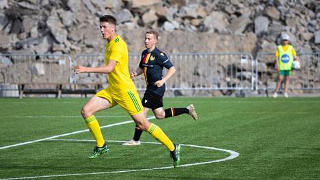 Ilves/2:n Rasmus Lehtonen on tehnyt tällä kaudella kolme maalia. Hän onnistui viimeksi MuSaa vastaan keskiviikkona.