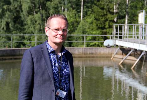 Kaupungin tytäryhtiö Nokian Vesi hakee pitkäaikaista lainaa kaupungilta. Kuvassa Nokian Veden toimitusjohtaja Ilkka Laukkanen.