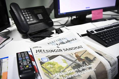  Helsingin Sanomien paperiversio 17. maaliskuuta 2022. 