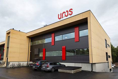 Teknologiayhtiö Uros oy:n pääkonttori sijaitsee Oulussa. Kuva on otettu 7. lokakuuta 2021.