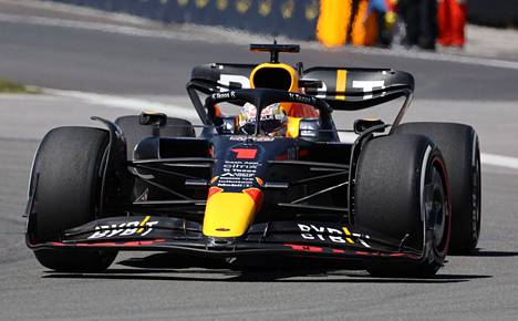 Red Bullin Max Verstappen ajoi voittoon formuloiden Kanadan GP:ssä