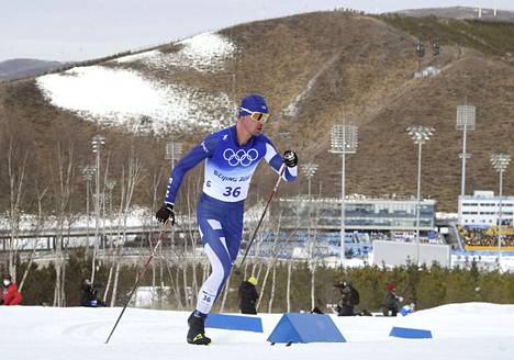 Perttu Hyvärinen oli suurin suomalaistoivo miesten hiihdossa lauantiana.