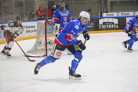 Jami Hänninen laukoi kauden viimeisessä ottelussa kauden ensimmäisen maalinsa KeuPa HT:n paidassa.