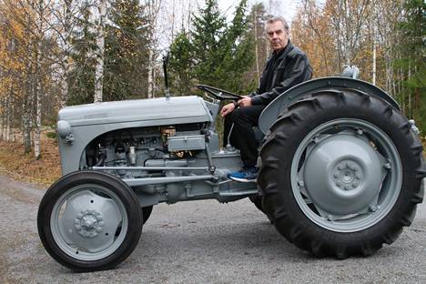 Antti Leppäseltä meni runsas vuosi Ferguson 20 -traktorin kunnostamiseen.