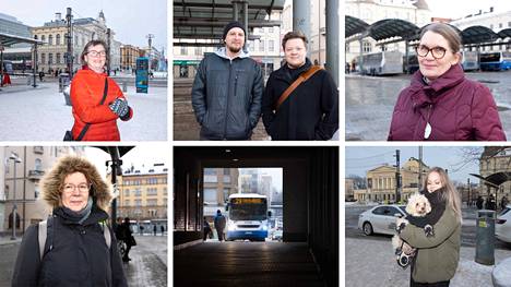 Pirkanmaalaiset kommentoivat mahdollista linja-autoalan lakkoa tiistaina iltapäivällä Tampereen Keskustorilla. Illalla varmistui, että bussilakko toteutuu, kun AKT hylkäsi annetun sovintoehdotuksen.
