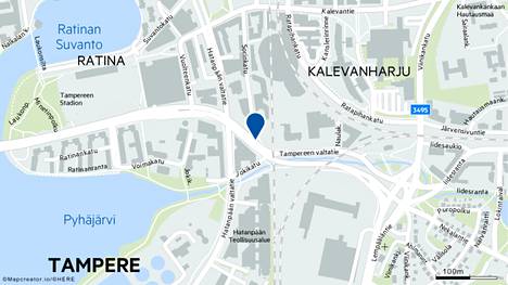 Kaukojäähdytysliittymän rakentaminen Sorinkadun ja Tampereen valtatien risteyksessä on määrä saada valmiiksi lokakuun loppuun mennessä.