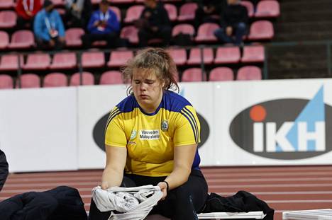 Helena Leveelahti pettyi pahoin kiekkofinaalissa. Leveelahti jäi viimeiseksi tuloksella 44,81. Hän voitti aiemmin kesällä alle 23-vuotiaiden EM-hopeaa kiekonheitossa.