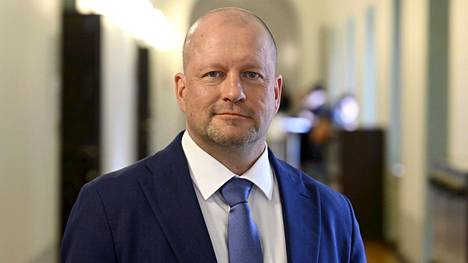 Kansanedustaja Timo Vornanen (ps.) kuvattuna eduskunnassa.