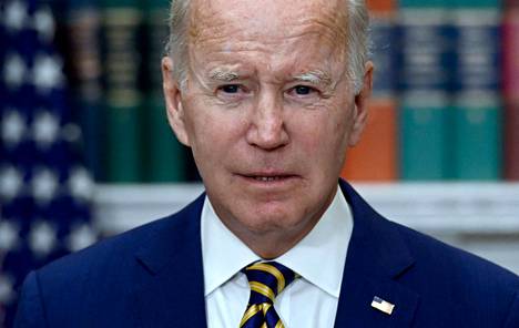 Yhdysvaltain presidentti Joe Biden kuvattiin 24. elokuuta 2022.