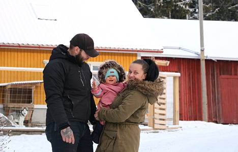 Perhe muutti Hyvikkälään syksyllä 2021. 