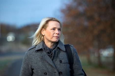 Huoltovarmuuskeskuksen johtava asiantuntija Pia Oesch kuvattiin Tampereella lokakuussa.