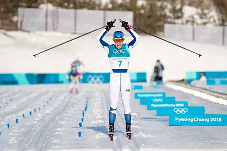 Krista Pärmäkoski hiihti Pyeongchangin olympialaisista kolme henkilökohtaista mitalia. 