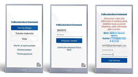 Valkeakosken Sanomien mobiilisovellus voi vaatia uudelleen kirjautumista –  Näin se onnistuu - Uutiset - Valkeakosken Sanomat