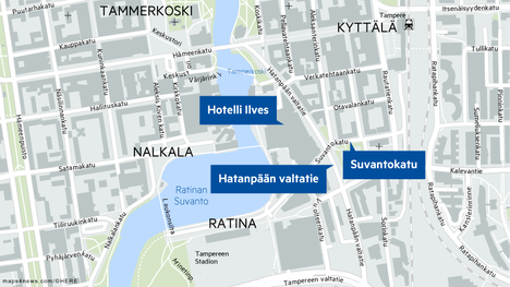 Tampereen sunnuntaisesta puukotuksesta epäilty nuori pirkanmaalainen mies  saatiin kiinni - Tampere - Aamulehti