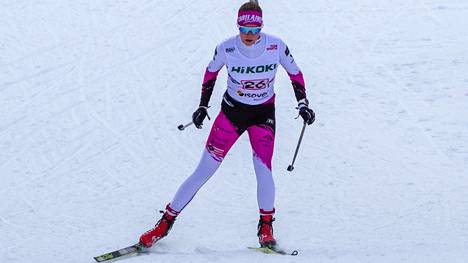 Esimerkiksi Kankaanpään Urheilijoiden kasvatti Krista Manninen kilpailee Valkeakosken SM-hiihdoissa.