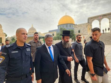 Israelin kansallisen turvallisuuden ministeri Itamar Ben-Gvir on tehnyt jälleen kiistellyn vierailun al-Aqsan moskeijalle Jerusalemissa