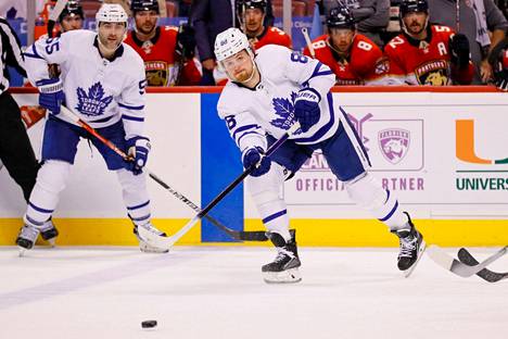 William Nylanderin NHL-kausi Toronton kanssa päättyi putoamiseen pudotuspelien ensimmäisellä kierroksella.