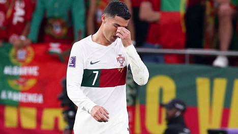 Cristiano Ronaldon MM-turnaus päättyi puolivälieriin.