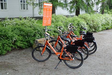 Kaupunkipyörät saapuivat Kokemäelle ensi kertaa kesäksi 2022.