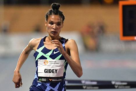 Letesenbet Gideyn nimissä on nyt 5 000 ja 10 000 metrin sekä puolimaratonin ME-aika.