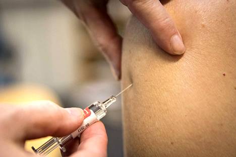 Rokotukset tuhkarokkoa vastaan on aloitettu Suomessa vuonna 1975. Kuvituskuva.
