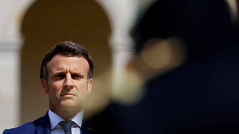 Ranskan presidentti Emmanuel Macron kuvattiin Pariisissa keskiviikkona 1. kesäkuuta.