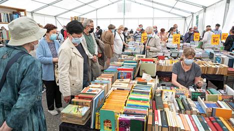 Vanhan kirjallisuuden päiville on tulossa noin 30 vanhojen kirjojen kauppiasta.