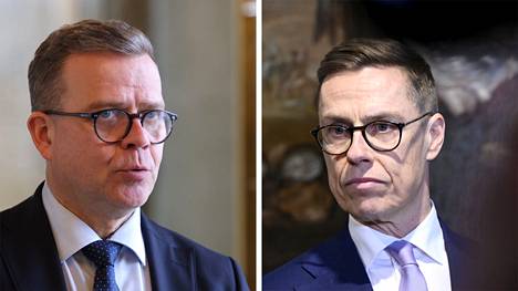 Pääministeri Petteri Orpo (kok.) ja presidentti Alexander Stubb.