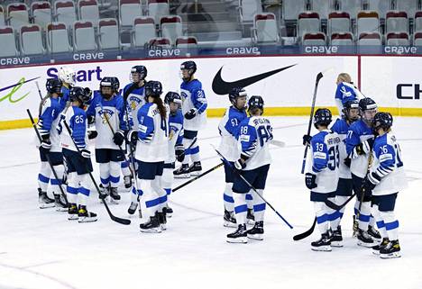 Suomi voitti keskiviikkona Venäjän olympiakomitean joukkueen 4–0 ja avasi MM-kisojen voittotilinsä. Kuva USA-pelistä.