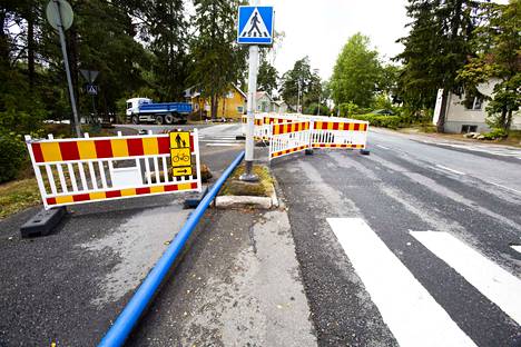 Kaapelintie voi olla vaaranpaikka pienelle koululaiselle työmaan takia -  Uutiset - Valkeakosken Sanomat