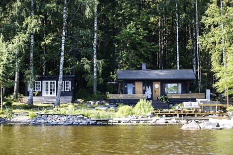 Längelmäveden saaressa Orivedellä sijaitsee tamperelaisperheen saarimökki -  Koti - Aamulehti