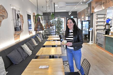 Prassenin uusissa kahvilatiloissa on yli tuplasti enemmän asiakaspaikkoja kuin entisissä tiloissa. 