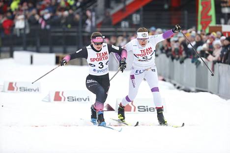 Johanna Matintalo venytti niukasti Katri Lylynperän ohitse Suomen mestariksi.
