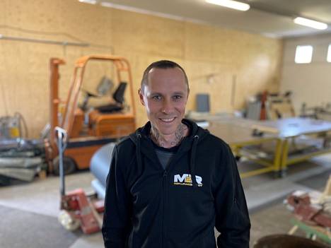 ”Itse pitää uskoa siihen, mitä tekee”, sanoo kiikoislainen rakennusalan yrittäjä Mikko Peltomaa.
