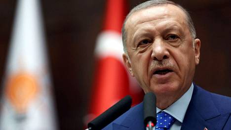 Turkin presidentti Recep Tayyip Erdoğan kuvattiin maan pääkaupungissa Ankarassa keskiviikkona 18. toukokuuta. Erdoğan puhui tuolloin puolueväelleen. 