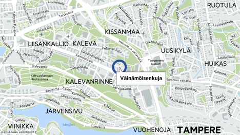 Ruohikko kärysi Kalevassa sijaitsevan skeittiparkin kupeessa – syyksi  epäillään tupakan natsaa - Tampere - Aamulehti