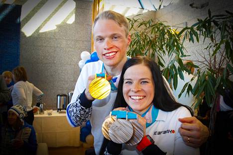 Iivo Niskanen ja Krista Pärmäkoski voittivat Pyeongchangin olympialaisista 2018 yhteensä neljä mitalia henkilökohtaisilta matkoilta.