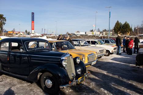 Viime vuonna Keuruun Talviajoihin osallistui nelisenkymmentä autokuntaa.