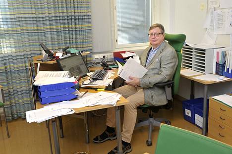 Hannu Nordqvist on jättänyt viime viikolla irtisanoutumisilmoituksensa johtavan ylilääkärin virastaan. Kuva: arkisto / Juha Sinisalo