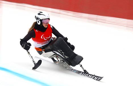 Maiju Laurila sijoittui kymmenenneksi Pekingin paralympialaisten naisten suurpujottelun kelkkalaskijoiden luokassa.
