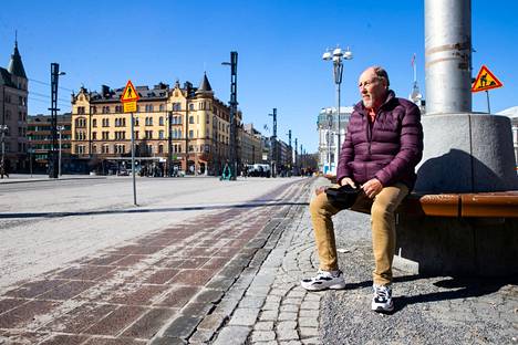 Kyttälässä asuvan Matti Puustisen mielestä Tampereen ainoa oikea keskipiste on Keskustori. Hän on asunut kaupungissa yli viisikymmentä vuotta.