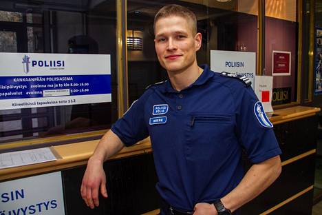 Komisario Janne Inberg toimii Kankaanpään poliisiaseman johtajana maaliskuun loppuun saakka.