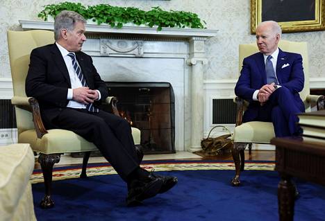 Tasavallan presidentti Sauli Niinistö ja Yhdysvaltain presidentti Joe Biden tapasivat perjantaina 4. maaliskuuta Washingtonissa. 