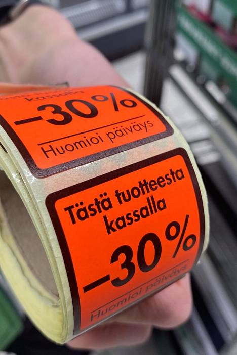 Inflaatio lisäsi alelapuilla varustettujen elintarvikkeiden kysyntää -  Uutiset - Tyrvään Sanomat