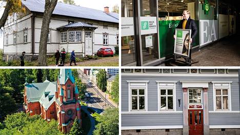Muiden muassa Osaran kartano, Tampereen ensimmäinen apteekki, Aleksanterin kirkko ja Fagerströmin talo olivat olemassa silloin, kun Aamulehti ensimmäisen kerran julkaistiin. 