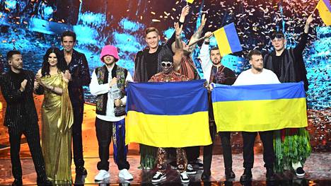 Ukrainan Kalush Orchestra voitti Euroviisut.