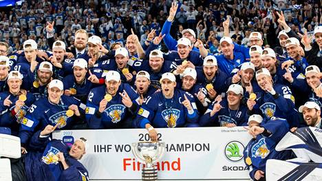 Suomi on jääkiekon maailmanmestari 2022.