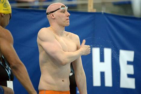 Matti Mattsson ui 11:nneksi miesten 100 metrin rintauinnin EM-välierissä Roomassa.